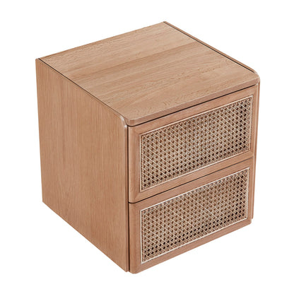 Delta Rattan Bedside Table