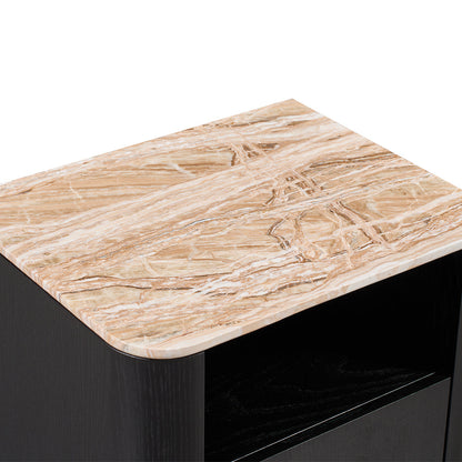 Florentina Natural Stone Bedside Table