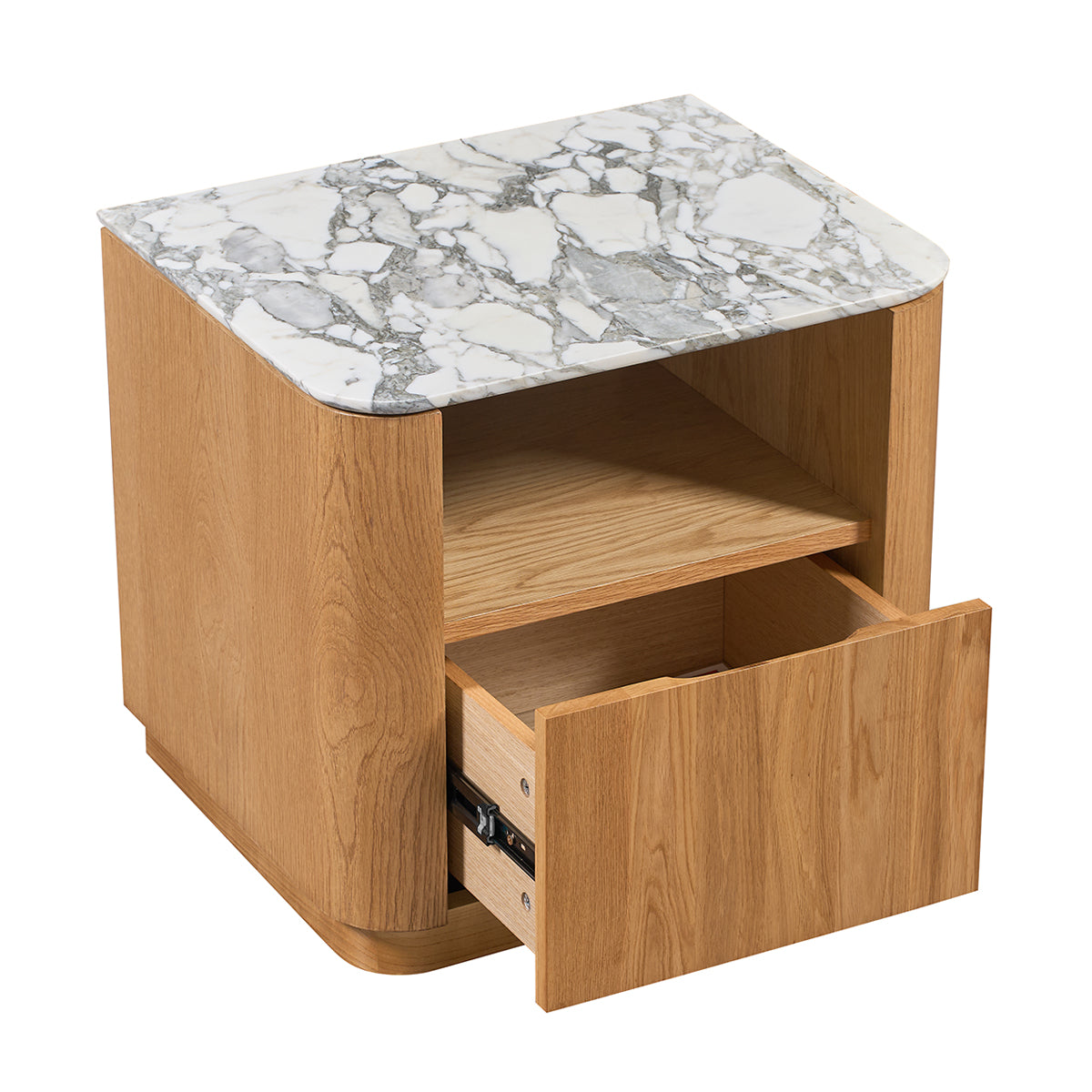 Florentina Natural Stone Bedside Table