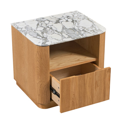 Florentina Natural Stone Bedside Table