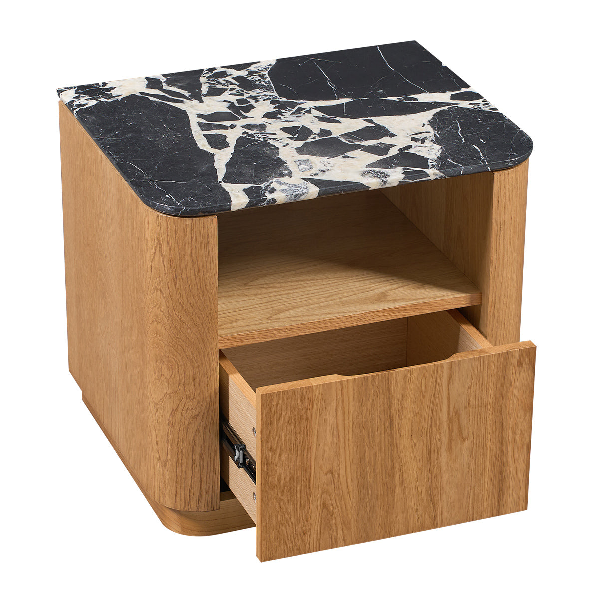 Florentina Natural Stone Bedside Table