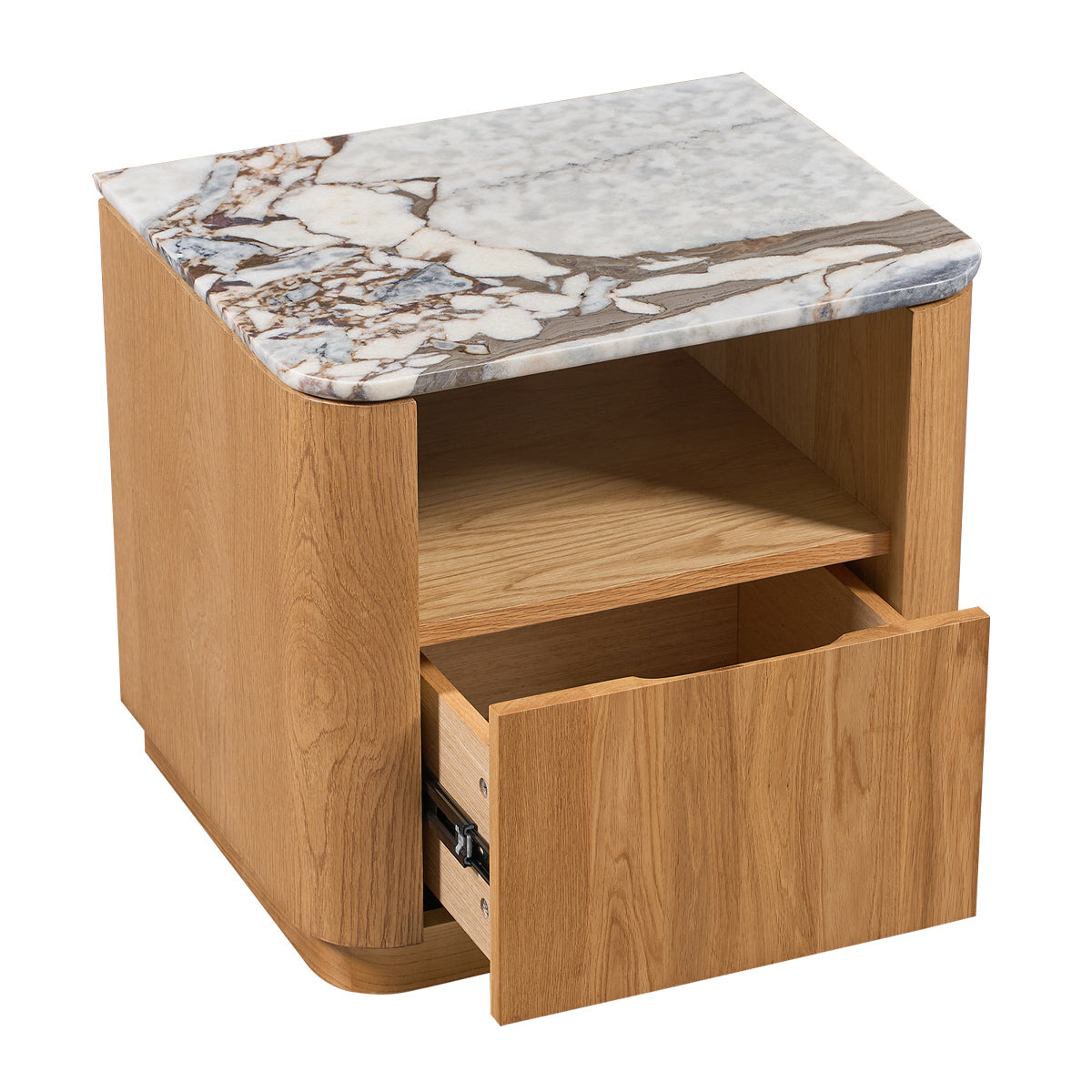 Florentina Natural Stone Bedside Table