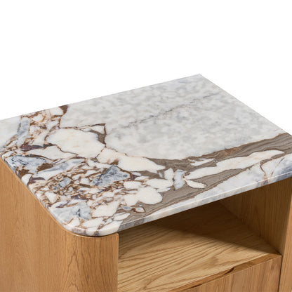 Florentina Natural Stone Bedside Table