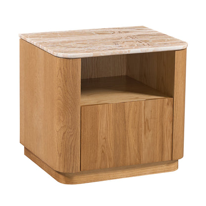 Florentina Natural Stone Bedside Table