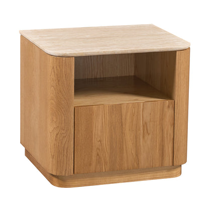 Florentina Natural Stone Bedside Table