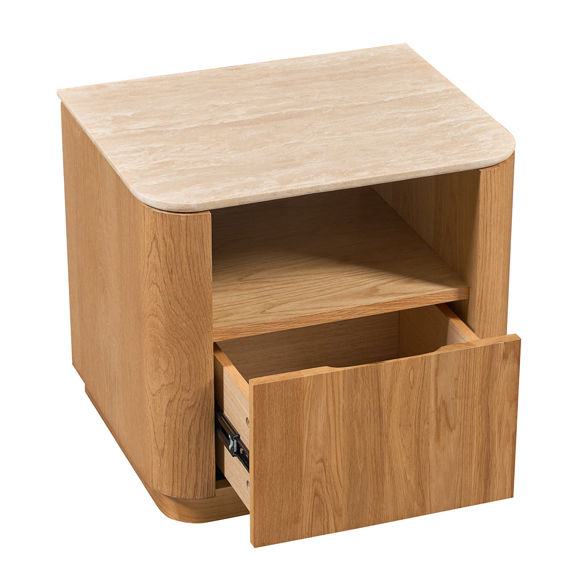 Florentina Natural Stone Bedside Table