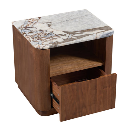 Florentina Natural Stone Bedside Table