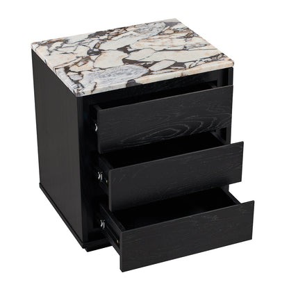 Harvey Natural Stone Bedside Table