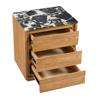 Harvey Natural Stone Bedside Table