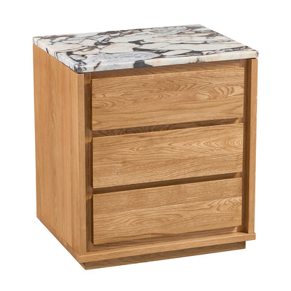 Harvey Natural Stone Bedside Table