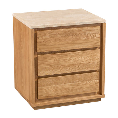 Harvey Natural Stone Bedside Table
