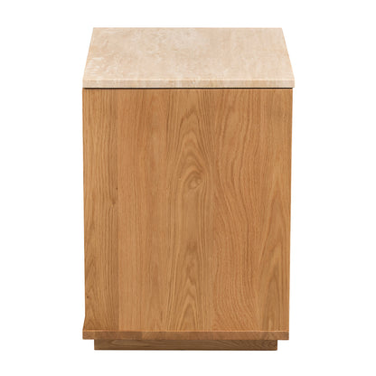 Harvey Natural Stone Bedside Table