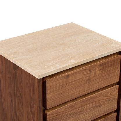 Harvey Natural Stone Bedside Table