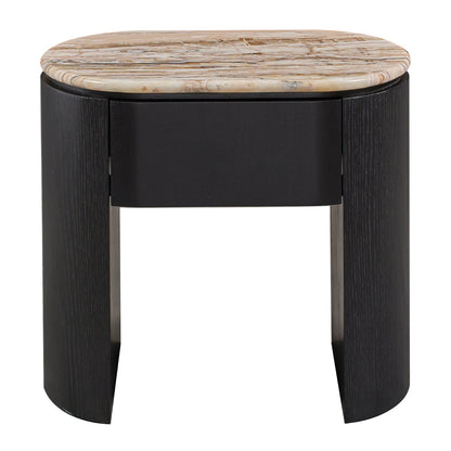 Vittoria Natural Stone Bedside Table