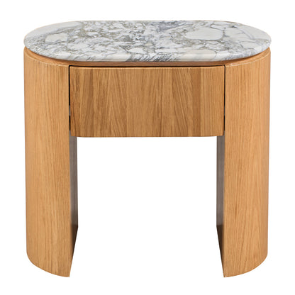 Vittoria Natural Stone Bedside Table