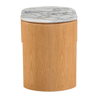 Vittoria Natural Stone Bedside Table