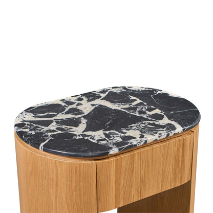 Vittoria Natural Stone Bedside Table