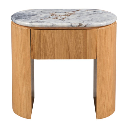 Vittoria Natural Stone Bedside Table