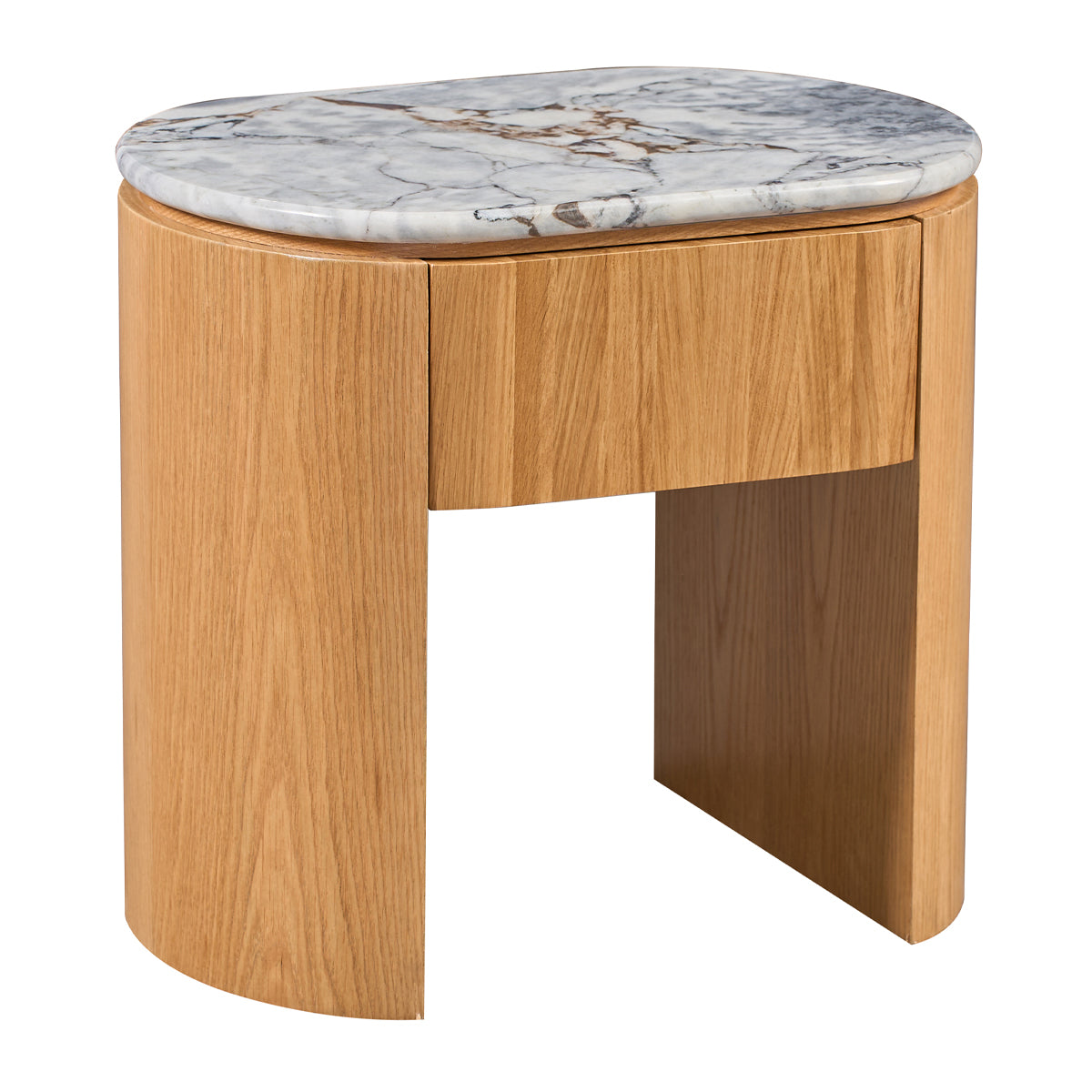 Vittoria Natural Stone Bedside Table