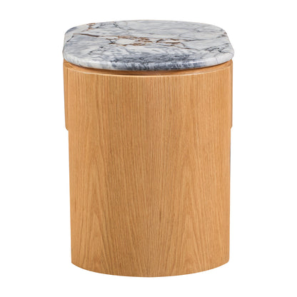 Vittoria Natural Stone Bedside Table