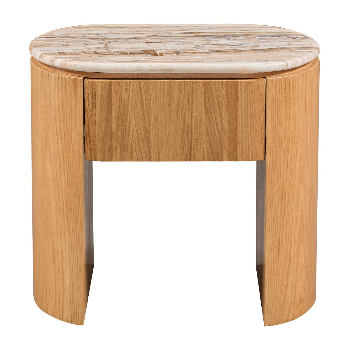 Vittoria Natural Stone Bedside Table