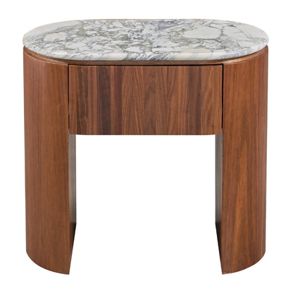 Vittoria Natural Stone Bedside Table