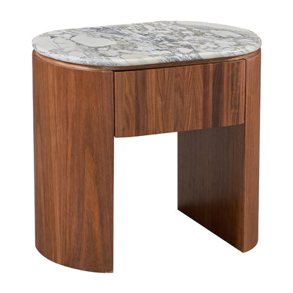 Vittoria Natural Stone Bedside Table