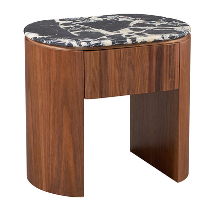 Vittoria Natural Stone Bedside Table