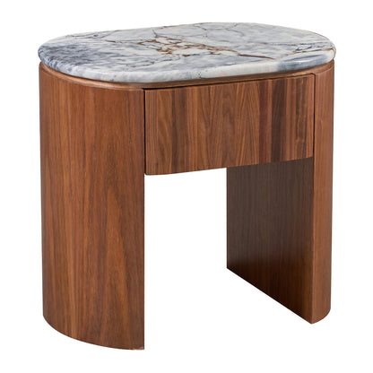 Vittoria Natural Stone Bedside Table