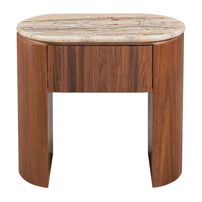 Vittoria Natural Stone Bedside Table