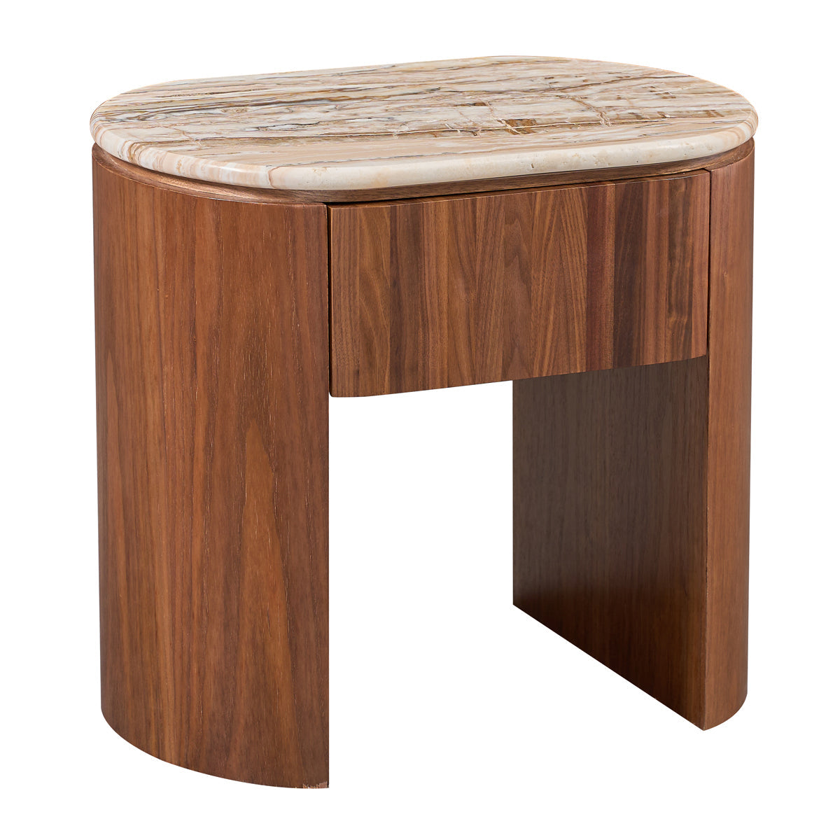 Vittoria Natural Stone Bedside Table