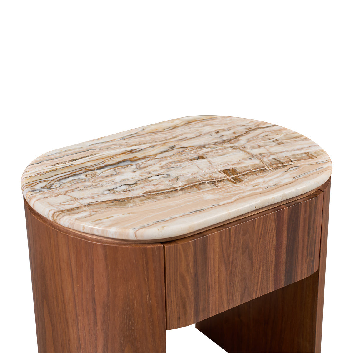 Vittoria Natural Stone Bedside Table
