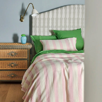 Candy Stripe Linen Quilt Cover