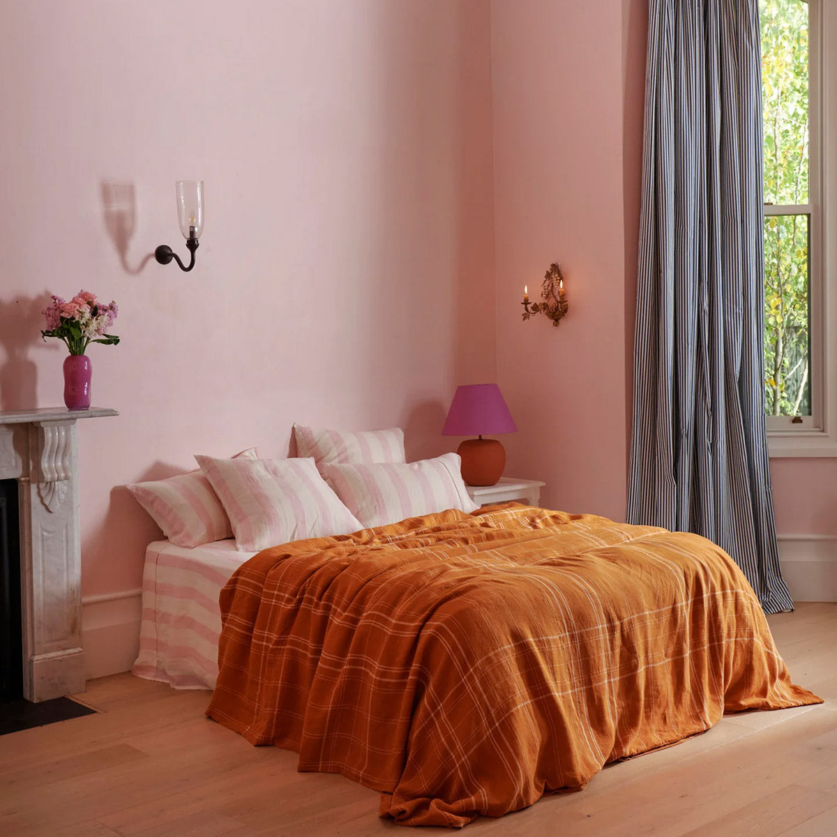 Candy Stripe Linen Pillowcases