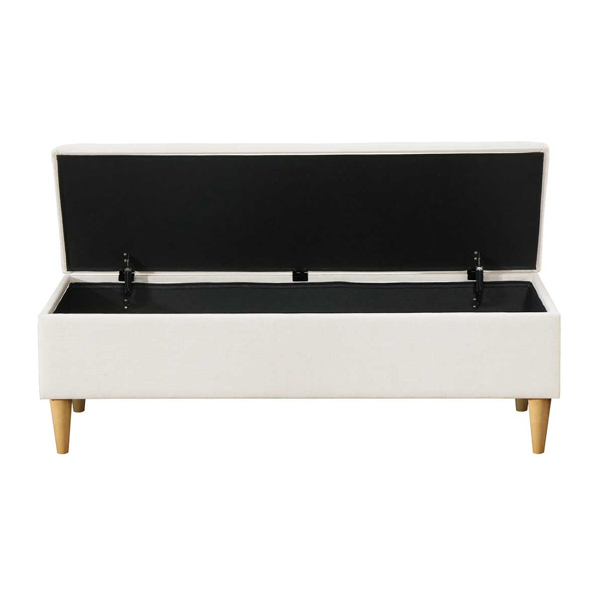 Charlotte Fabric Storage Bench