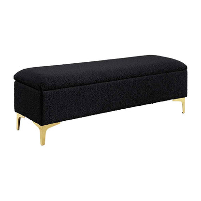 Georgia Boucle Storage Bench