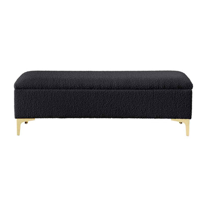 Georgia Boucle Storage Bench
