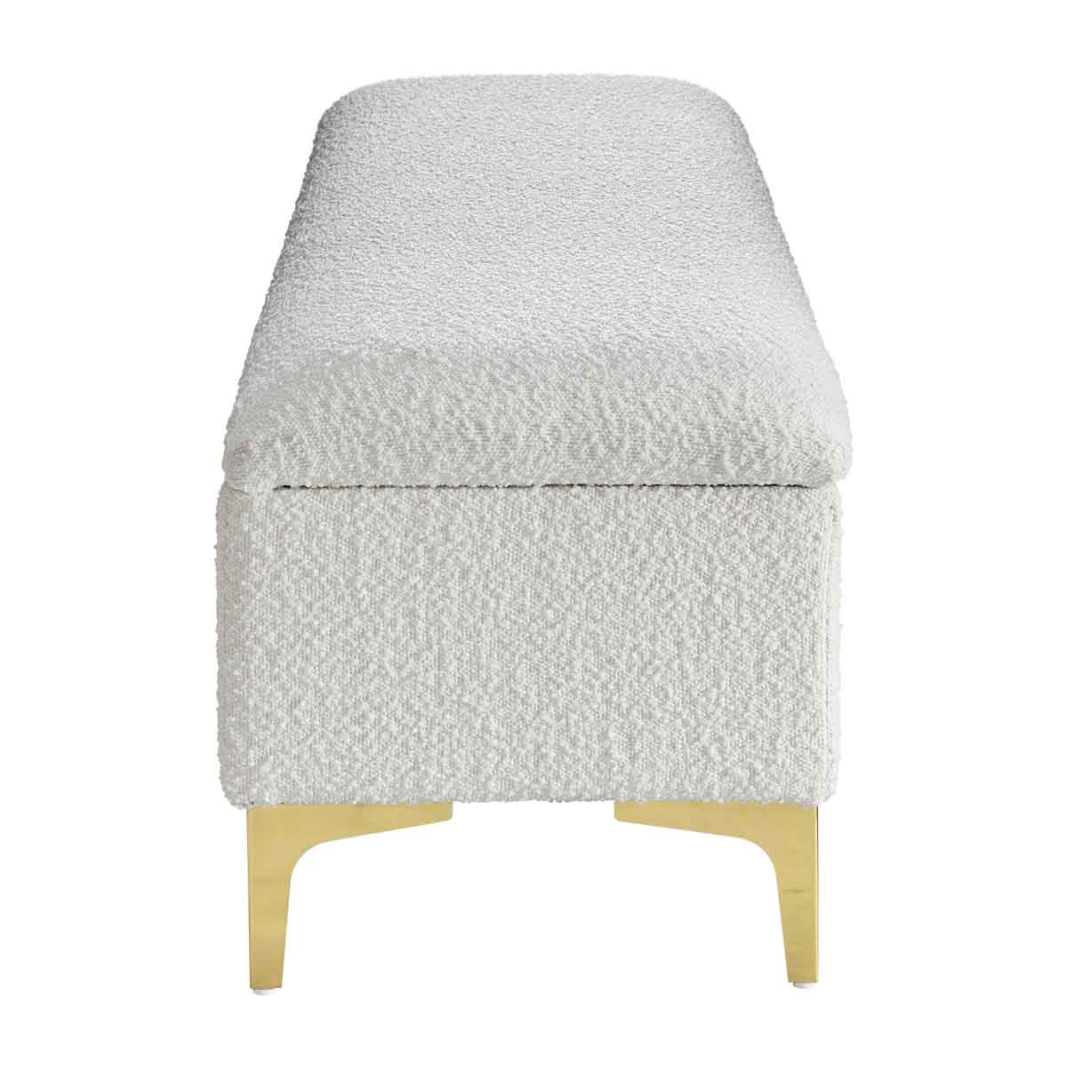 Georgia Boucle Storage Bench