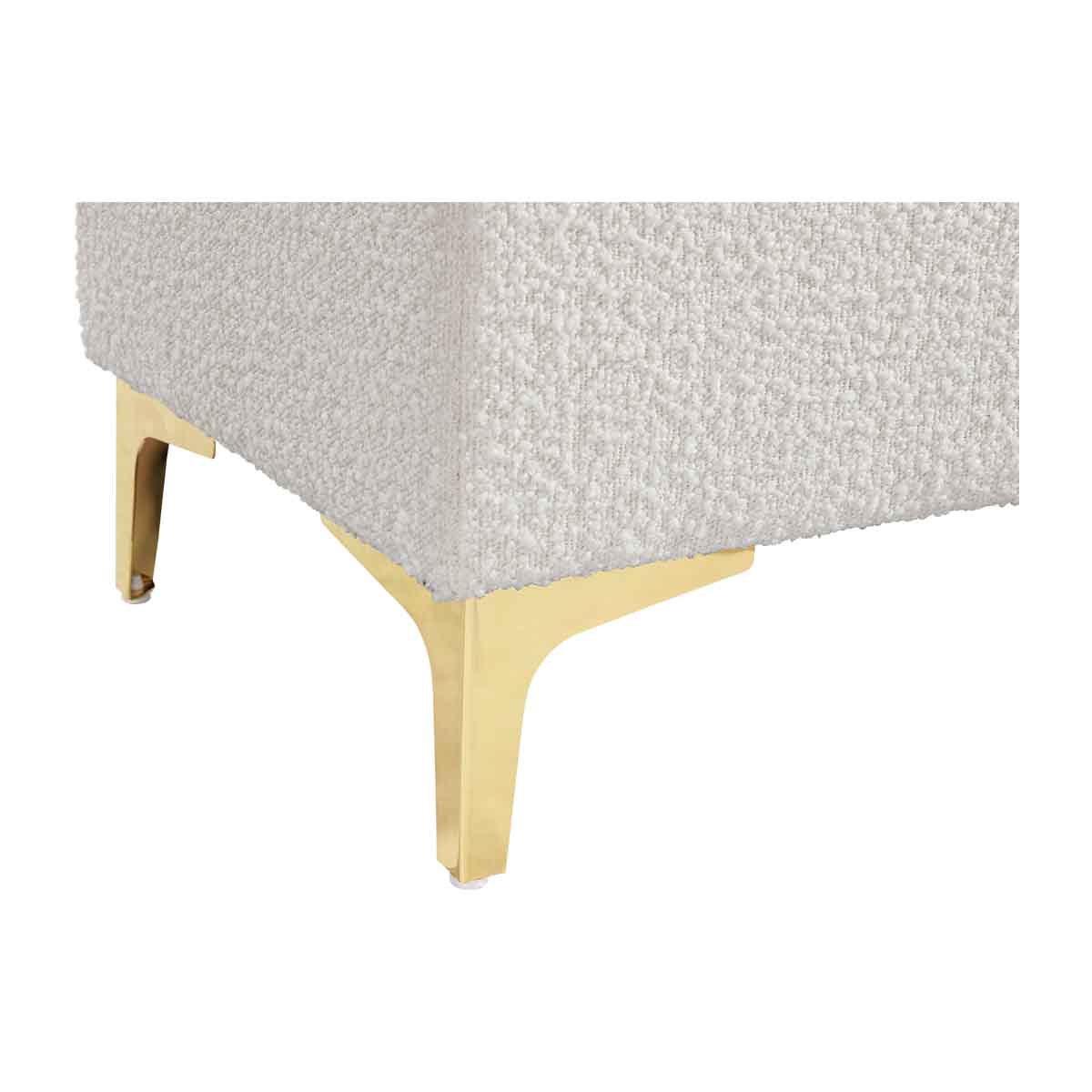 Georgia Boucle Storage Bench