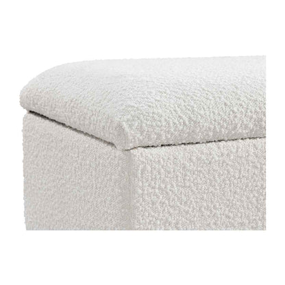 Georgia Boucle Storage Bench
