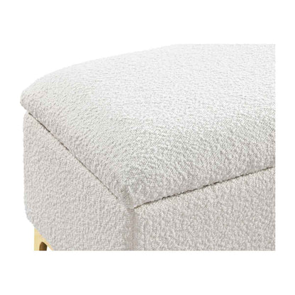 Georgia Boucle Storage Bench