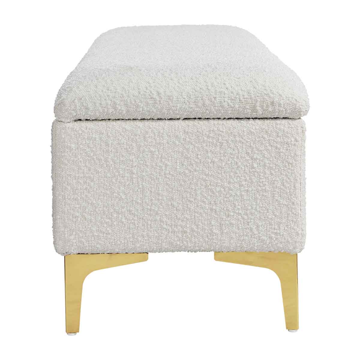 Georgia Boucle Storage Bench