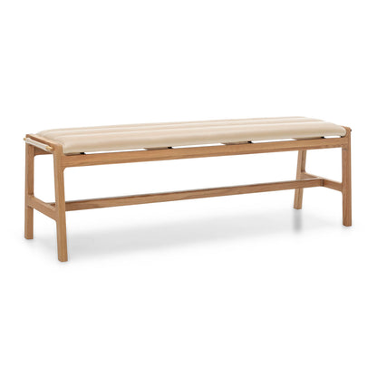 Aura Leather Bench