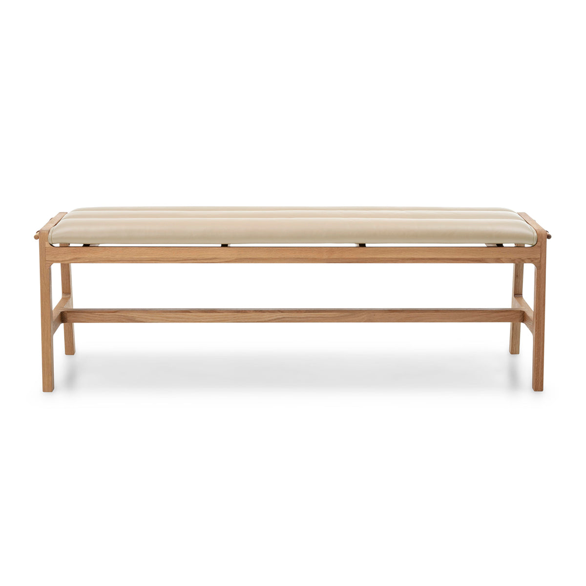 Aura Leather Bench