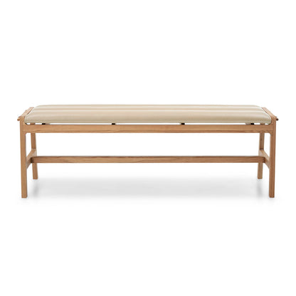 Aura Leather Bench
