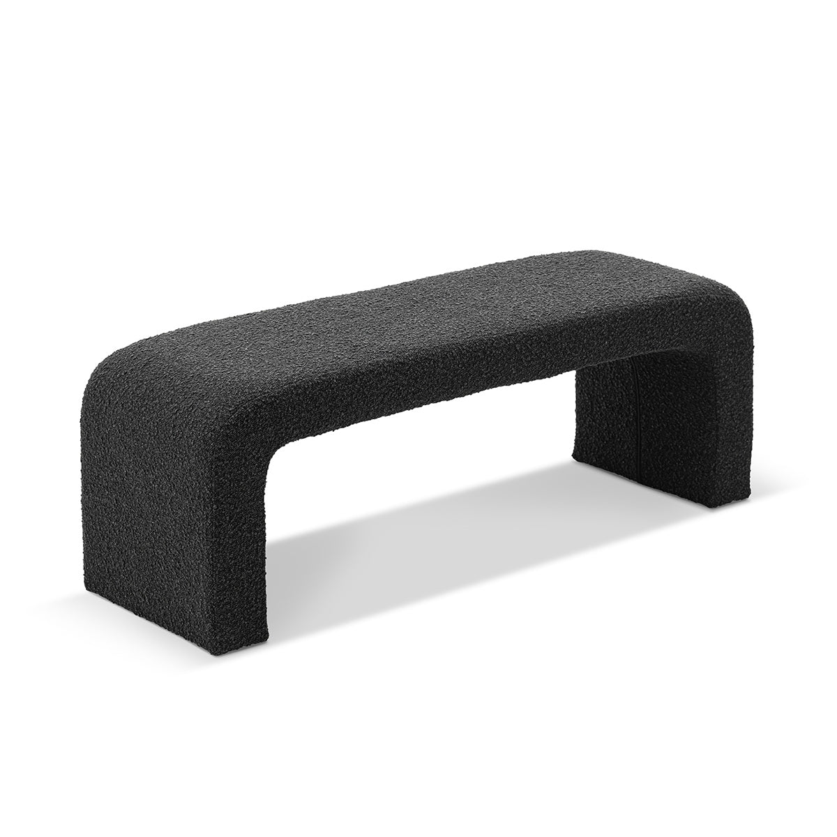 Camille Boucle Arch Bench