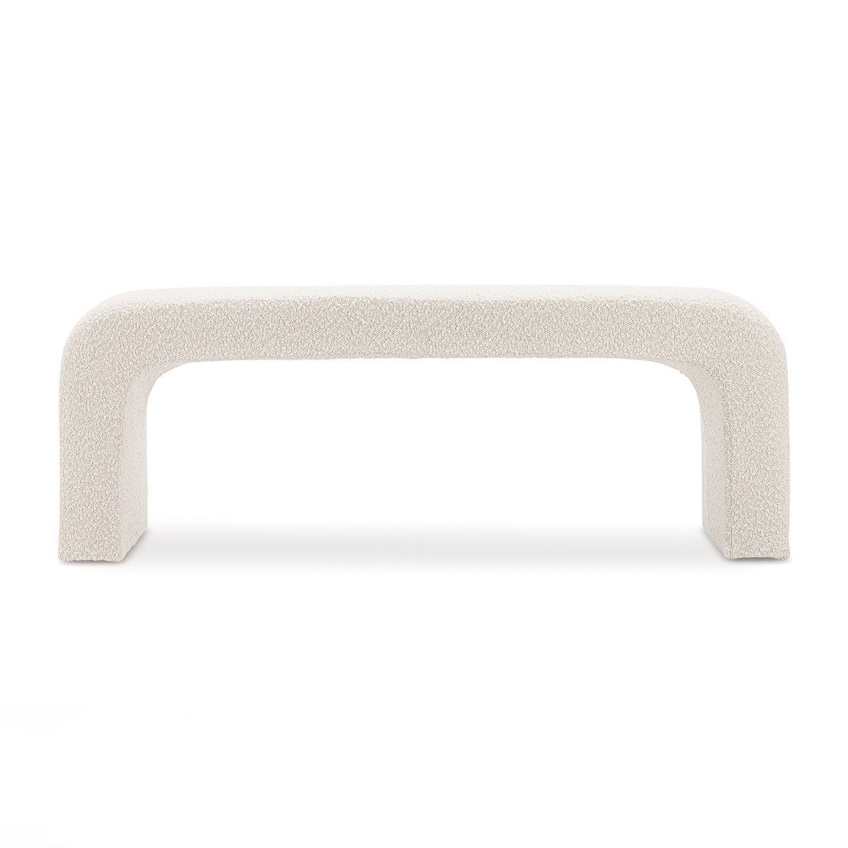 Camille Boucle Arch Bench
