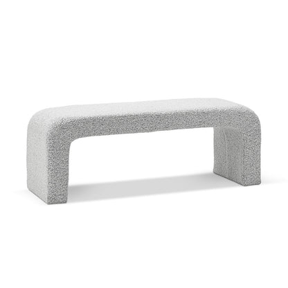 Camille Boucle Arch Bench