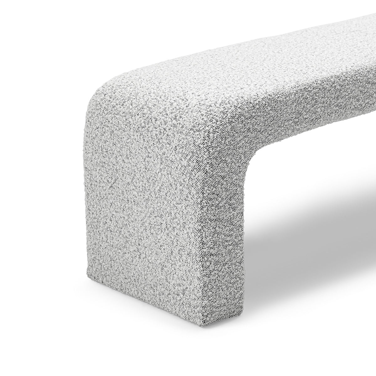 Camille Boucle Arch Bench