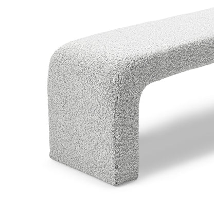 Camille Boucle Arch Bench